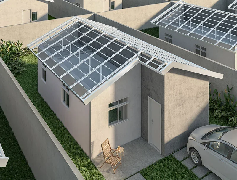 Estrutura Metálica para Telhado / Tessa