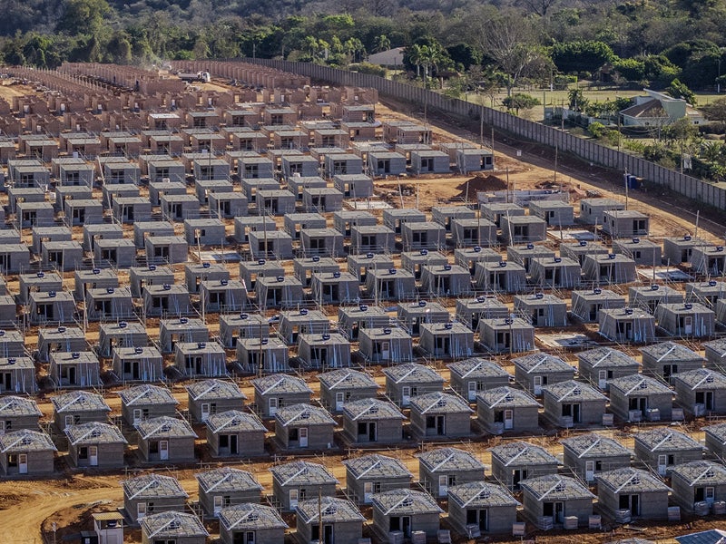Estruturas Metálicas para Telhados da Tessa nas Obras da Construtora Pacaembu